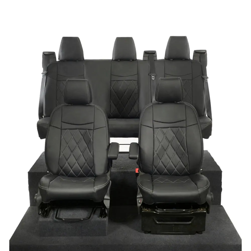 Ford Transit Custom Tailored Leatherette Seat Covers (2013-2023) - UK Custom Covers