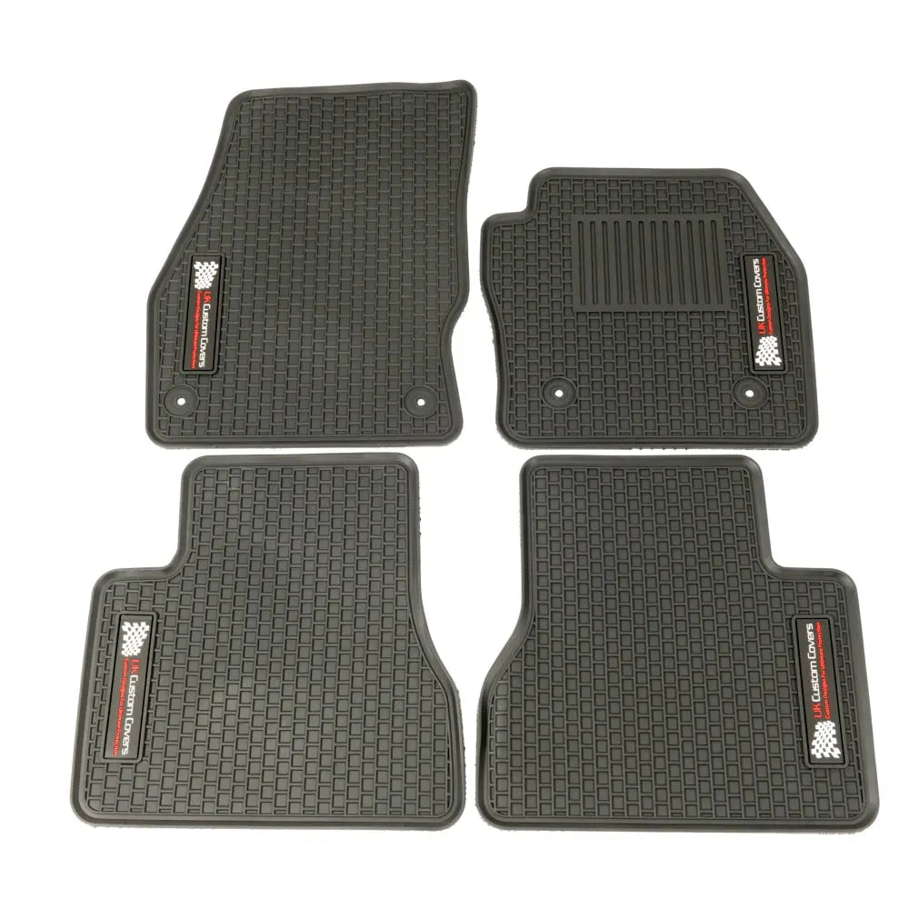 Ford Transit Connect Rubber Floor Mats (2014 Onwards) - UK Custom Covers