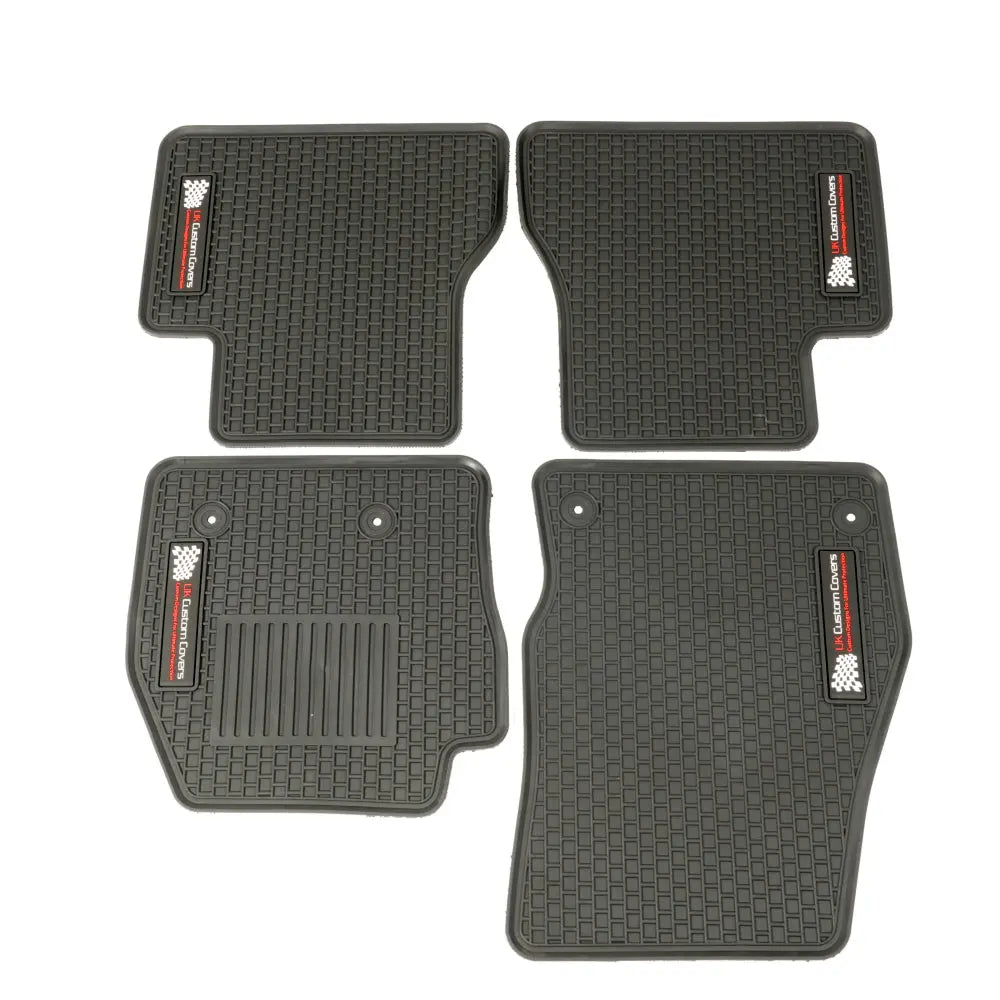 Ford Transit Connect Rubber Floor Mats (2014 Onwards) - UK Custom Covers