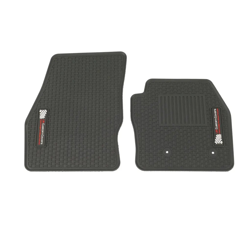 Ford Transit Connect Rubber Floor Mats (2014 Onwards) - UK Custom Covers
