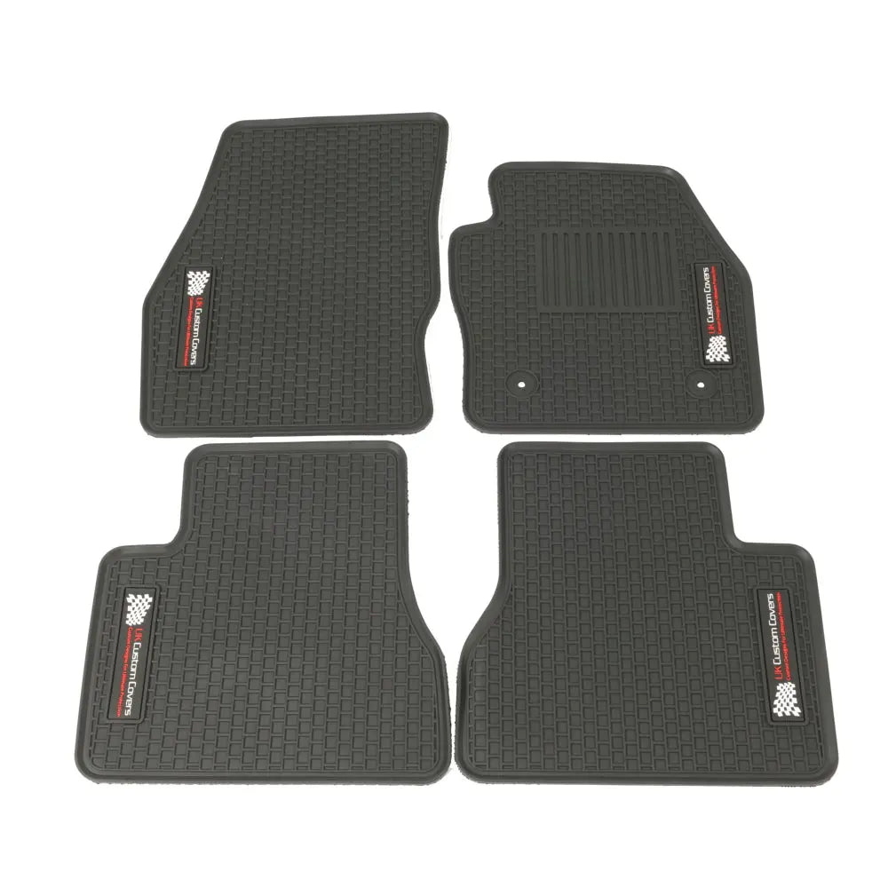 Ford Transit Connect Rubber Floor Mats (2014 Onwards) - UK Custom Covers