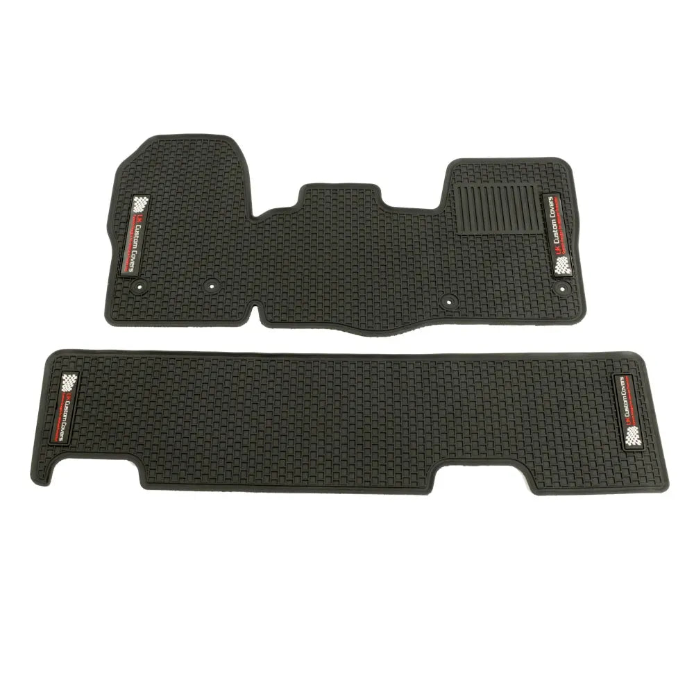 Ford Transit Custom Rubber Floor Mats (2013-2023) - UK Custom Covers