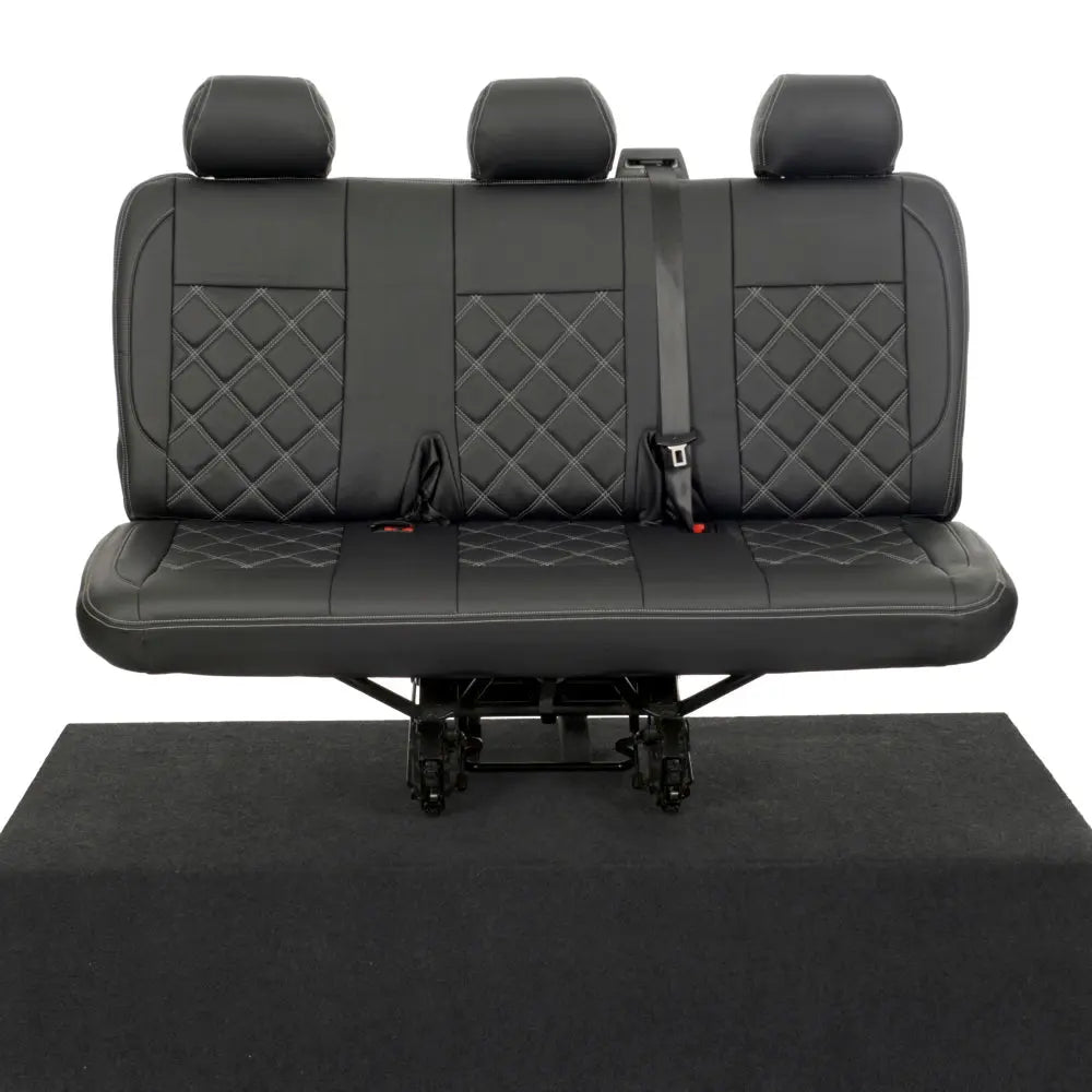 VW T5 / T5.1 Transporter Tailored Leatherette Seat Covers (2003-2015) - UK Custom Covers