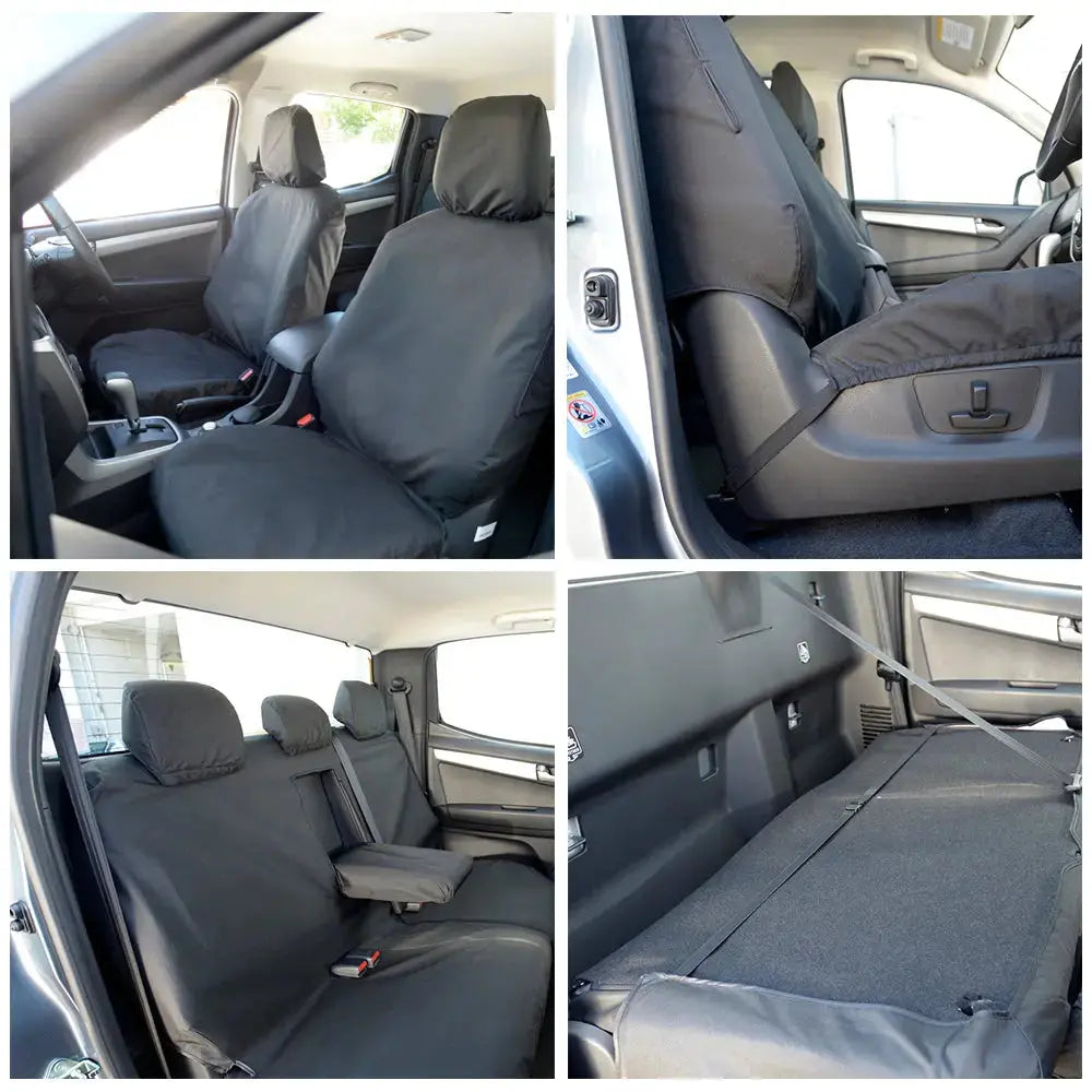 Isuzu D Max (Inc Tipper) Tailored PU Seat Covers - UK Custom Covers