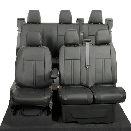 Ford Transit Custom Tailored Leatherette Seat Covers (2013-2023) - UK Custom Covers