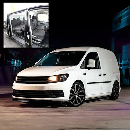 VW Caddy Tailored PU Seat Covers - UK Custom Covers
