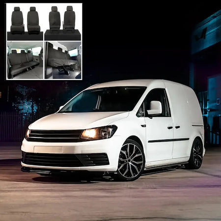 VW Caddy Tailored PU Seat Covers - UK Custom Covers