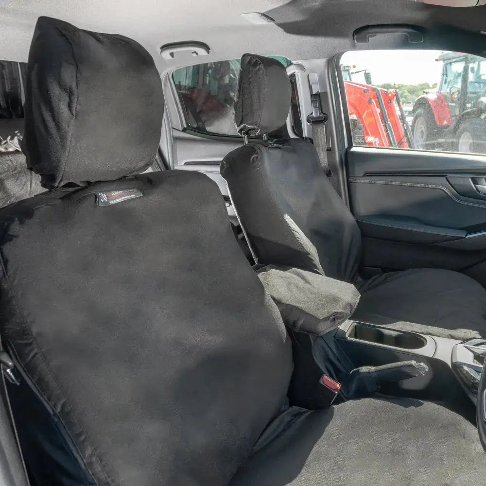 Isuzu D Max (Inc Tipper) Tailored PU Seat Covers - UK Custom Covers