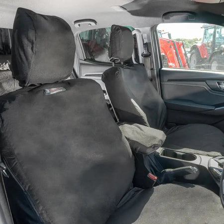 Isuzu D Max (Inc Tipper) Tailored PU Seat Covers - UK Custom Covers
