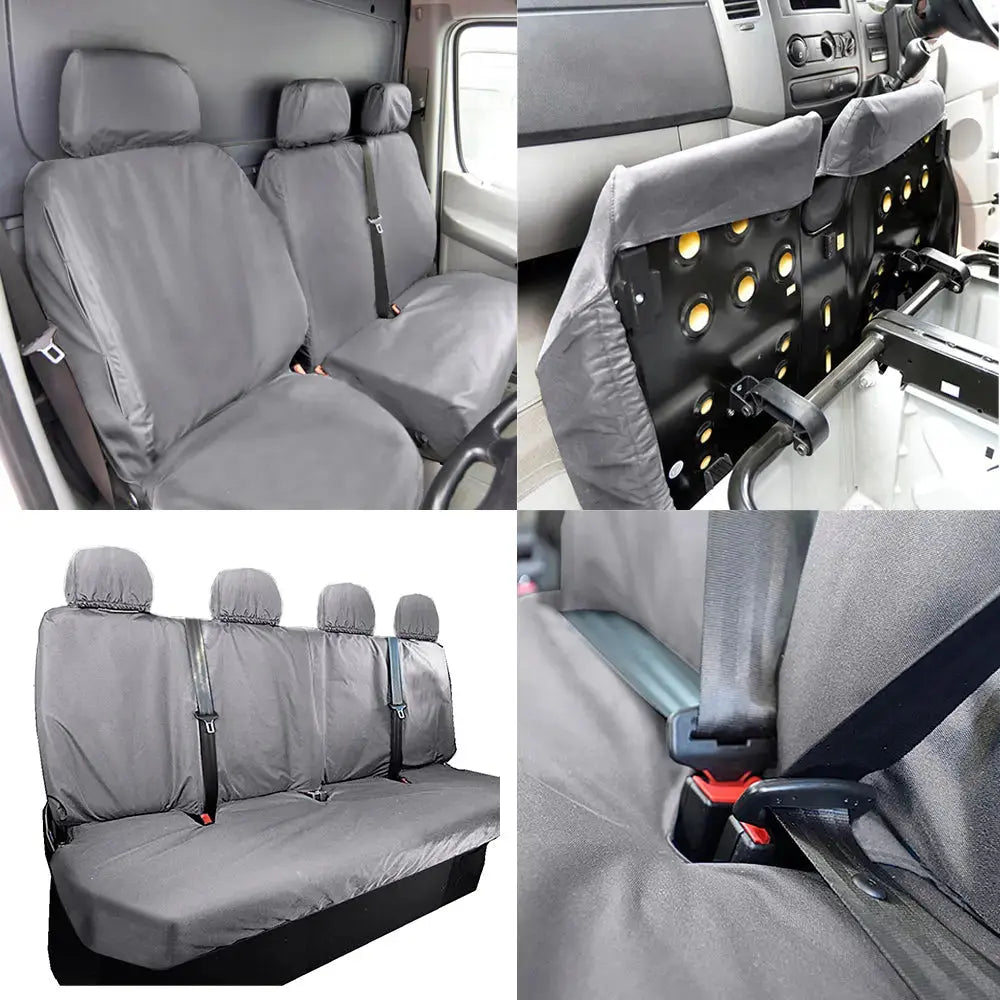 Mercedes Sprinter Van Tailored PU Seat Covers - UK Custom Covers