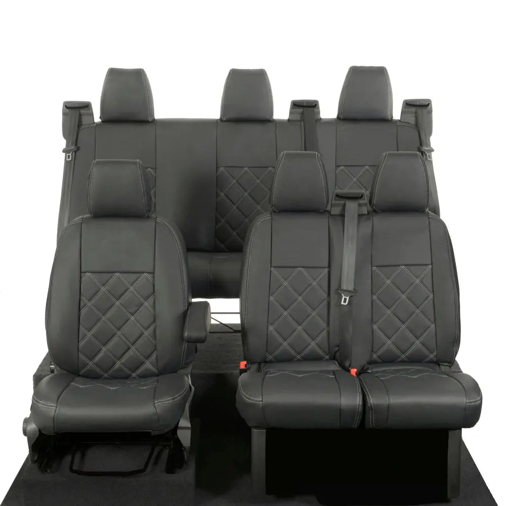 Ford Transit Custom Tailored Leatherette Seat Covers (2013-2023) - UK Custom Covers
