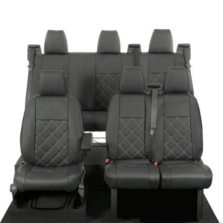 Ford Transit Custom Tailored Leatherette Seat Covers (2013-2023) - UK Custom Covers