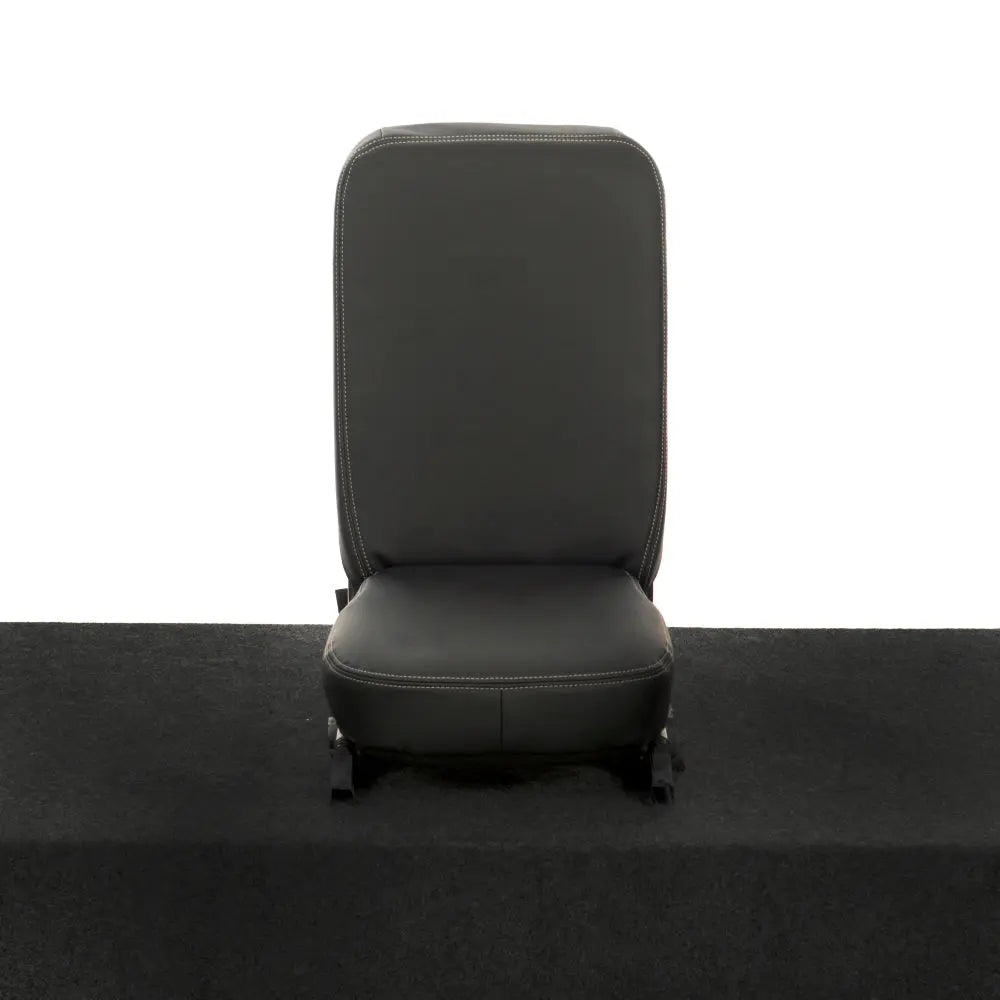 Fits Land Rover Defender 90 / 110 Tailored Leatherette Seat Covers (1987-2006) - Black - UK Custom Covers