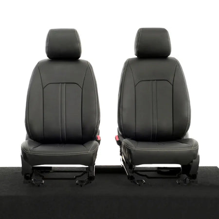 Ford Ranger Tailored Leatherette Seat Covers - Black - UK Custom Covers