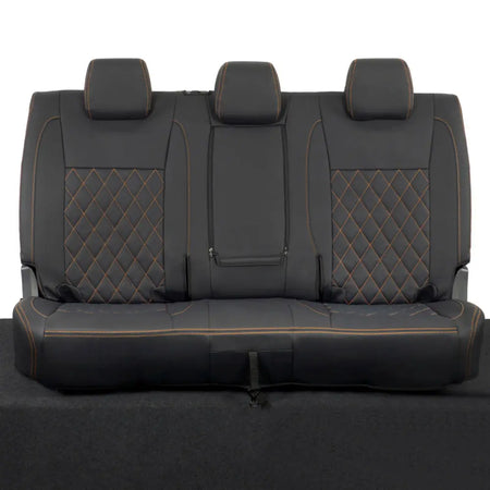 Ford Ranger Tailored Leatherette Seat Covers - Black - UK Custom Covers