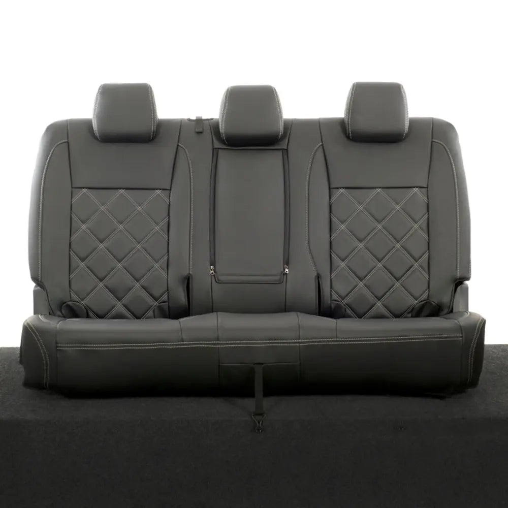 Ford Ranger Tailored Leatherette Seat Covers - Black - UK Custom Covers