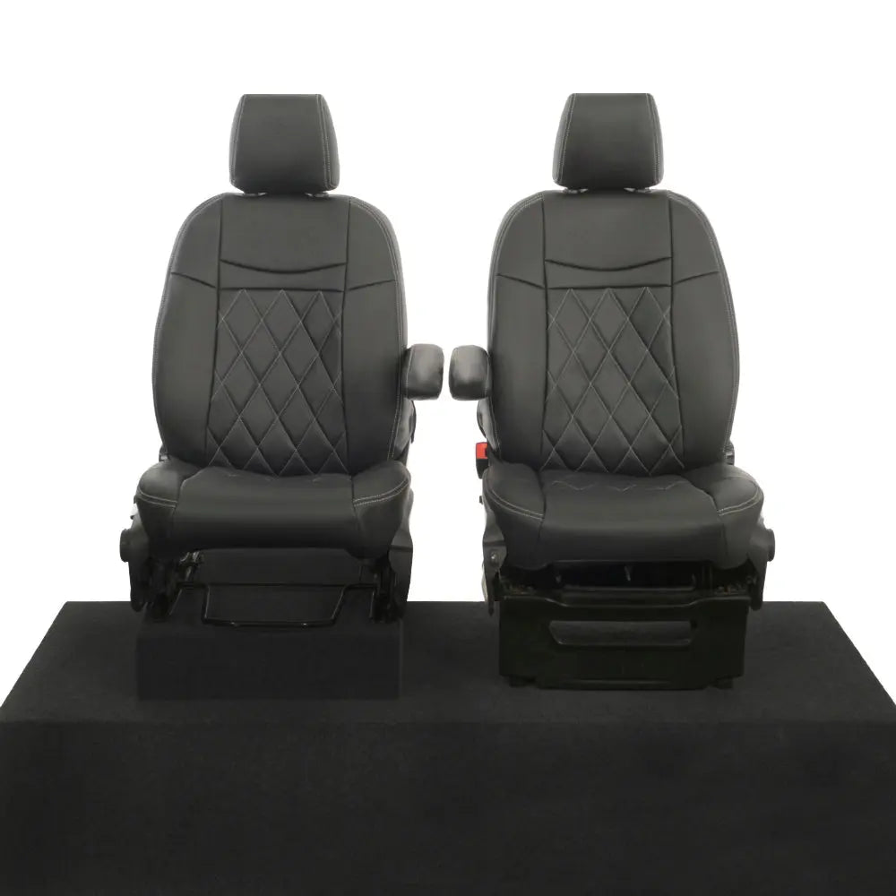 Ford Transit Custom Tailored Leatherette Seat Covers (2013-2023) - UK Custom Covers