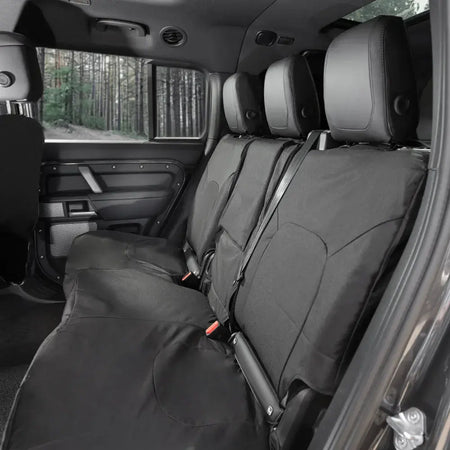 Fits Land Rover Defender 90 / 110 / 130 Tailored PU Seat Covers - UK Custom Covers