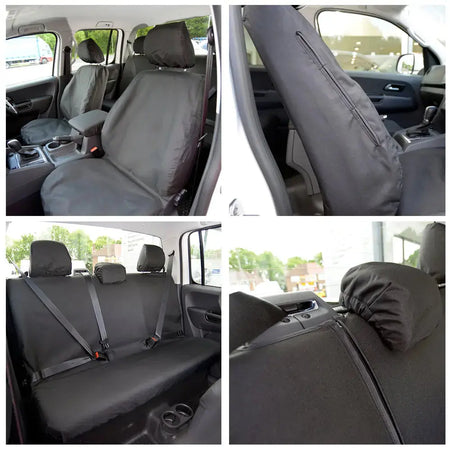 VW Amarok Tailored PU Seat Covers (2011-2023) - UK Custom Covers