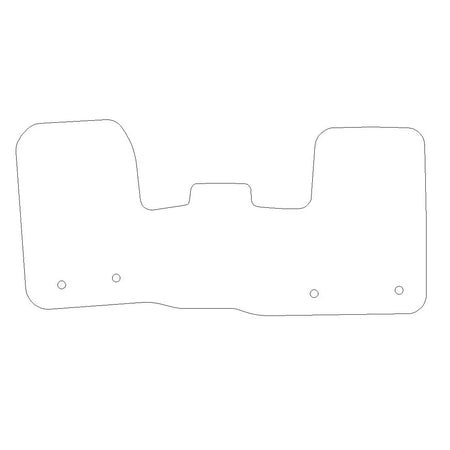 Ford Transit Custom Rubber Floor Mats (2013-2023) - UK Custom Covers