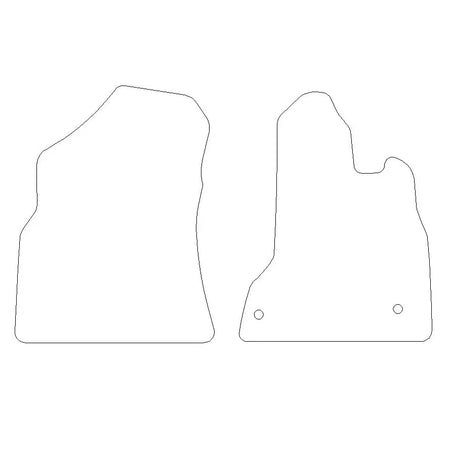 Peugeot Partner Rubber Floor Mats - UK Custom Covers
