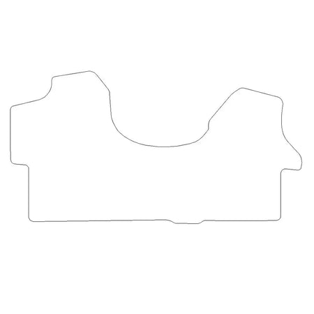 VW Crafter Front Cab Rubber Floor Mats - UK Custom Covers