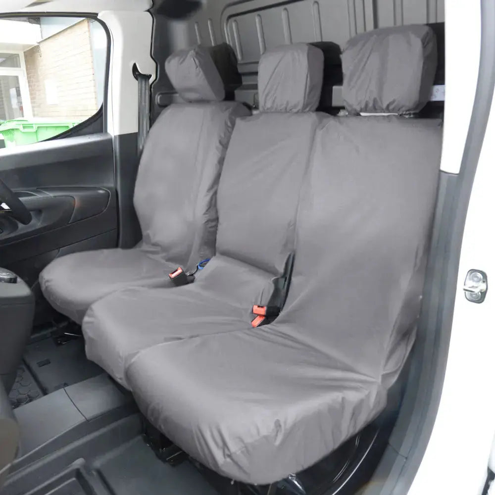 Vauxhall Combo E Tailored PU Front Seat Covers (2019 Onwards) - UK Custom Covers