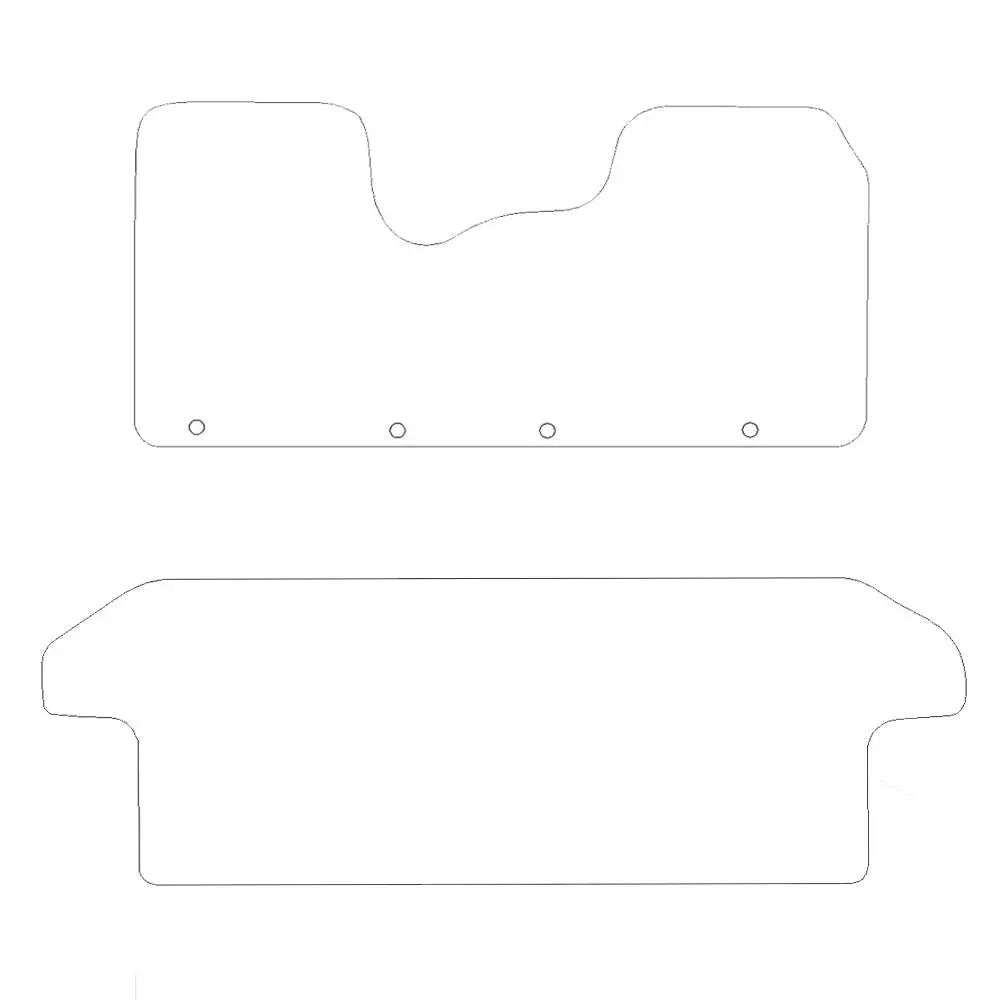 Vauxhall Vivaro Rubber Floor Mats - UK Custom Covers