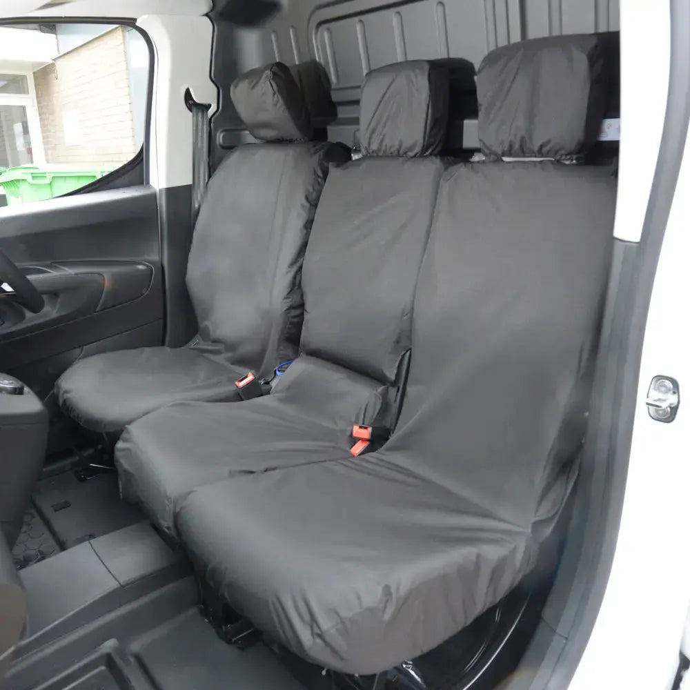 Vauxhall Combo E Tailored PU Front Seat Covers (2019 Onwards) - UK Custom Covers