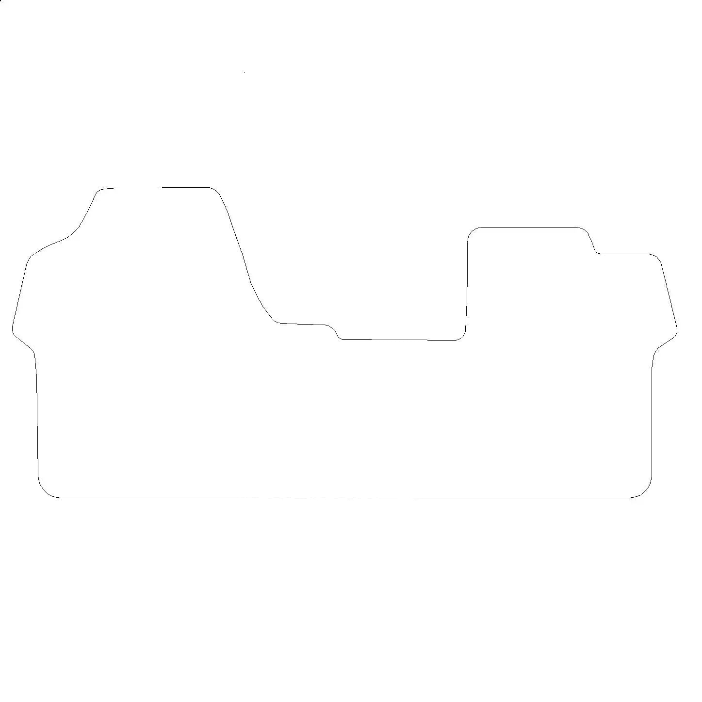 Vauxhall Vivaro Rubber Floor Mats - UK Custom Covers