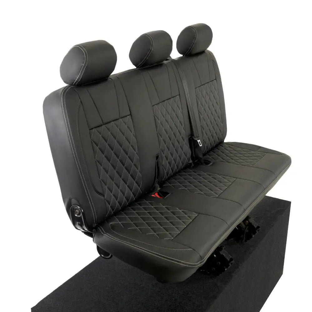 VW T5 / T5.1 Transporter Tailored Leatherette Seat Covers (2003-2015) - UK Custom Covers
