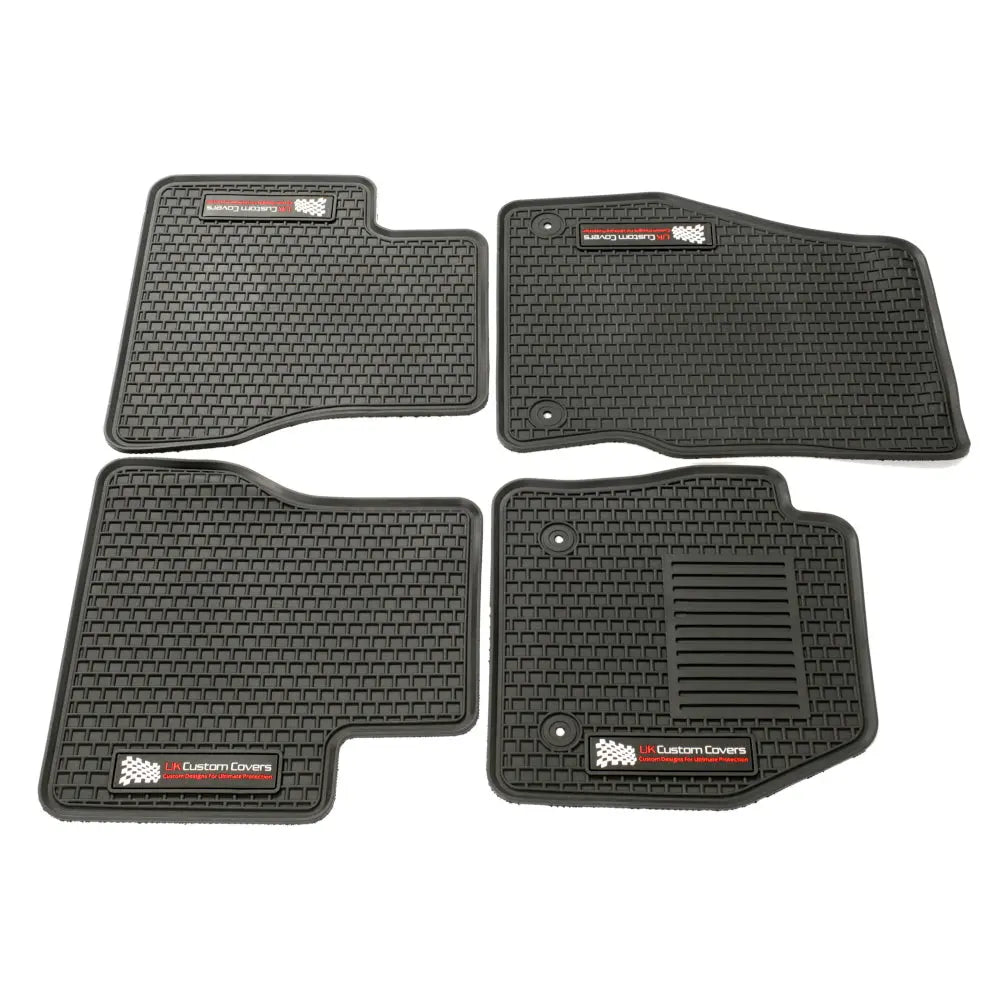 Ford Transit Connect Rubber Floor Mats (2014 Onwards) - UK Custom Covers
