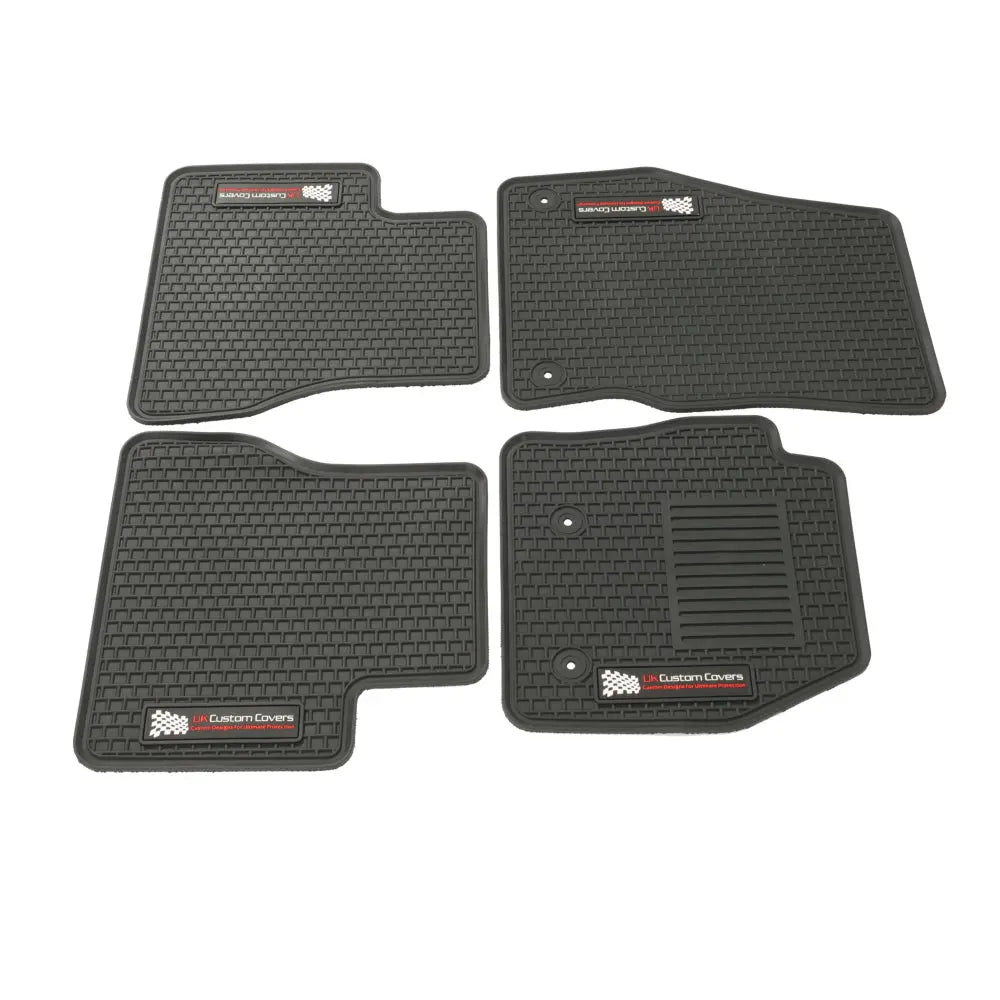 Ford Transit Connect Rubber Floor Mats (2014 Onwards) - UK Custom Covers