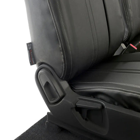 Ford Ranger Tailored Leatherette Seat Covers - Black - UK Custom Covers