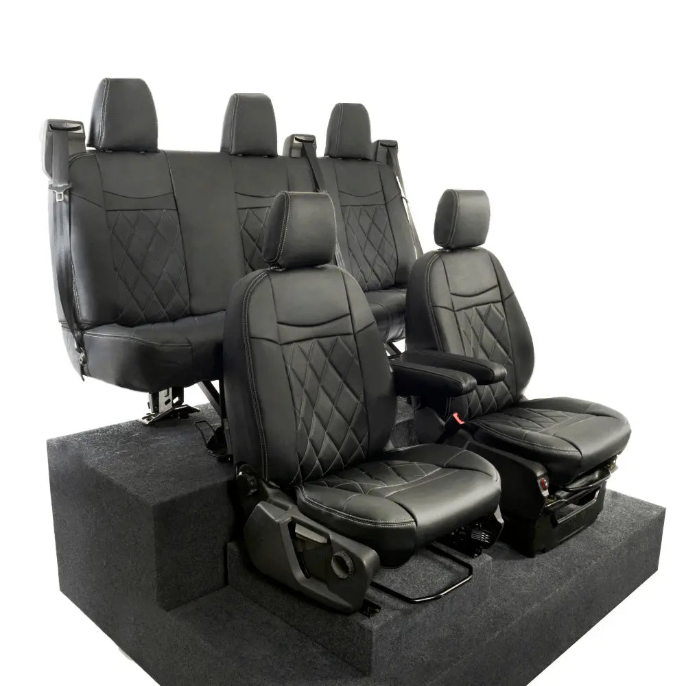 Ford Transit Custom Tailored Leatherette Seat Covers (2013-2023) - UK Custom Covers