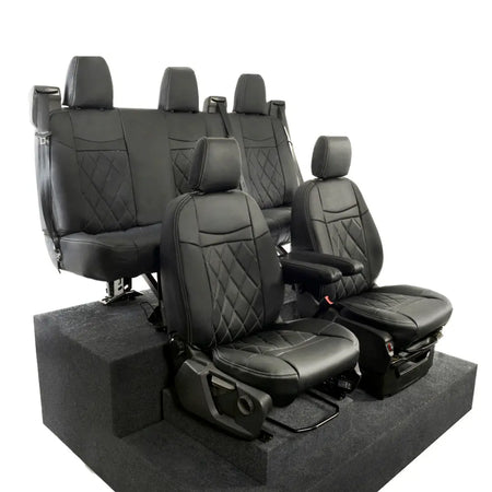 Ford Transit Custom Tailored Leatherette Seat Covers (2013-2023) - UK Custom Covers
