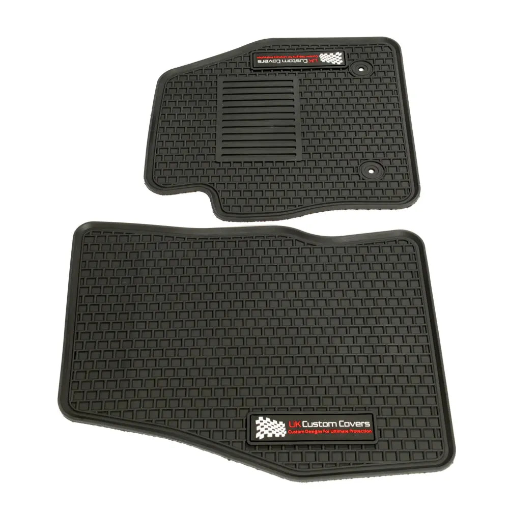 Ford Transit Connect Rubber Floor Mats (2014 Onwards) - UK Custom Covers