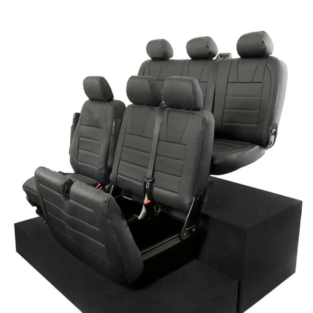 VW T5 / T5.1 Transporter Tailored Leatherette Seat Covers (2003-2015) - UK Custom Covers
