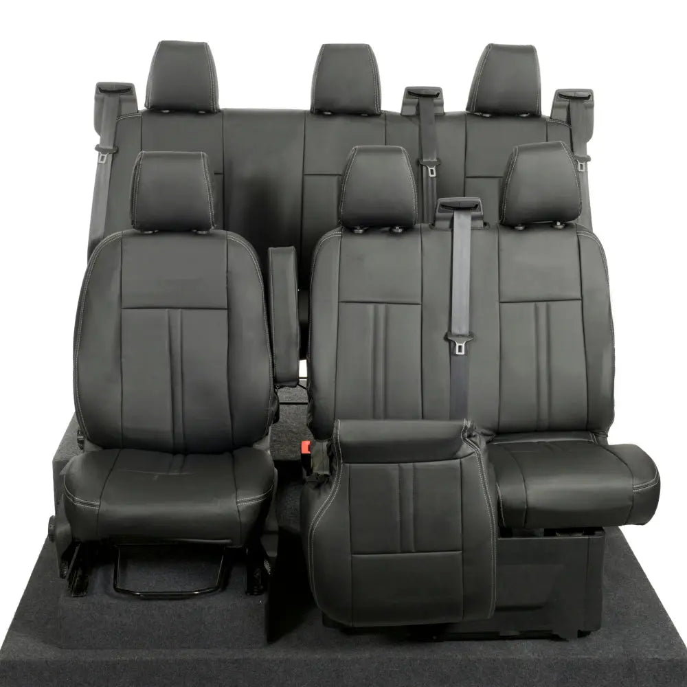 Ford Transit Custom Tailored Leatherette Seat Covers (2013-2023) - UK Custom Covers