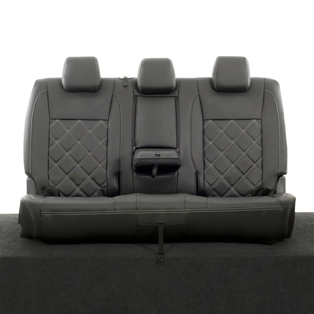 Ford Ranger Tailored Leatherette Seat Covers - Black - UK Custom Covers