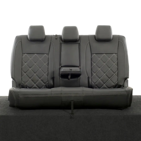 Ford Ranger Tailored Leatherette Seat Covers - Black - UK Custom Covers