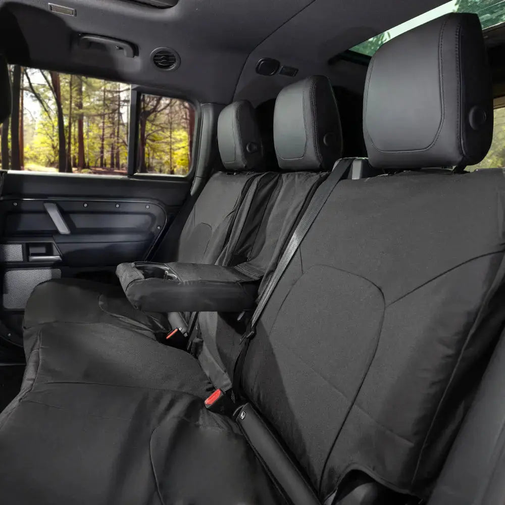 Fits Land Rover Defender 90 / 110 / 130 Tailored PU Seat Covers - UK Custom Covers