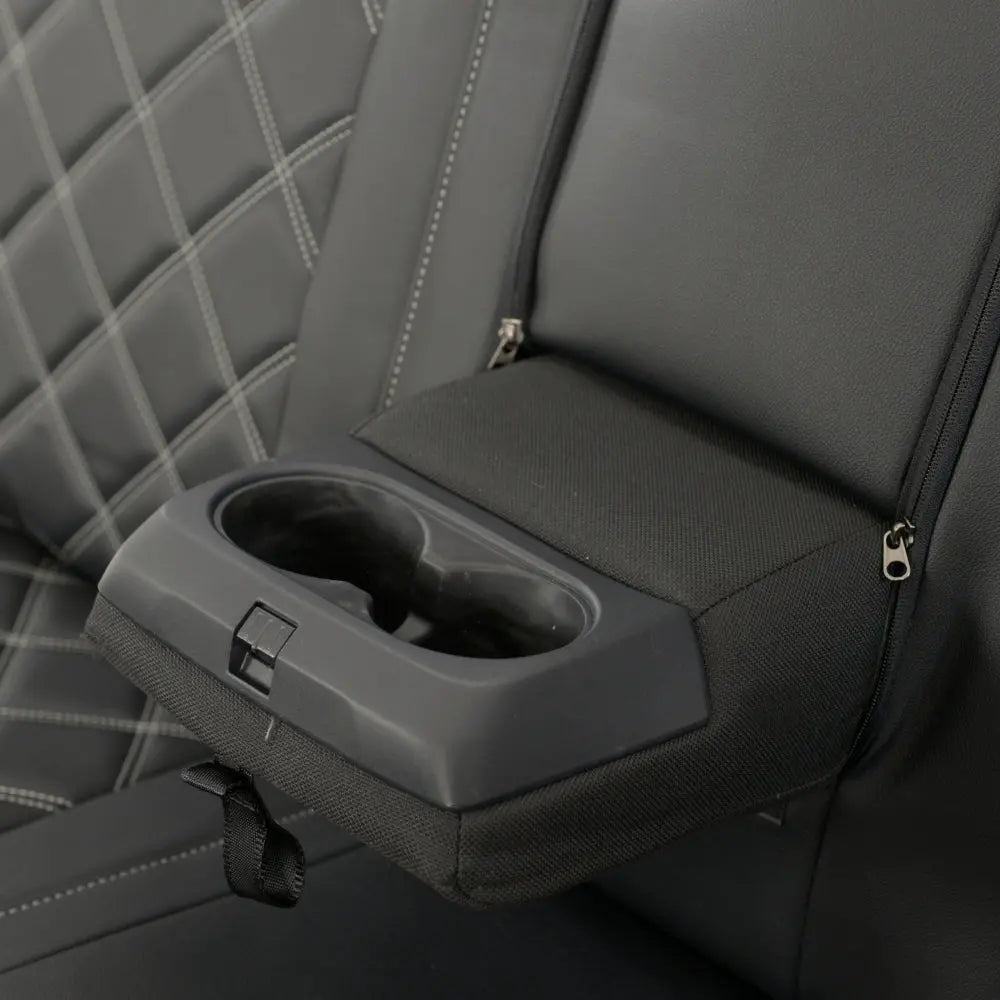 Ford Ranger Tailored Leatherette Seat Covers - Black - UK Custom Covers