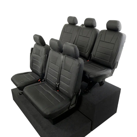 VW T5 / T5.1 Transporter Tailored Leatherette Seat Covers (2003-2015) - UK Custom Covers