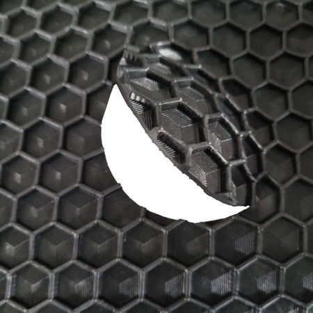 Ford Transit Connect SWB Rear Rubber Floor Mat (2014 Onwards) - UK Custom Covers