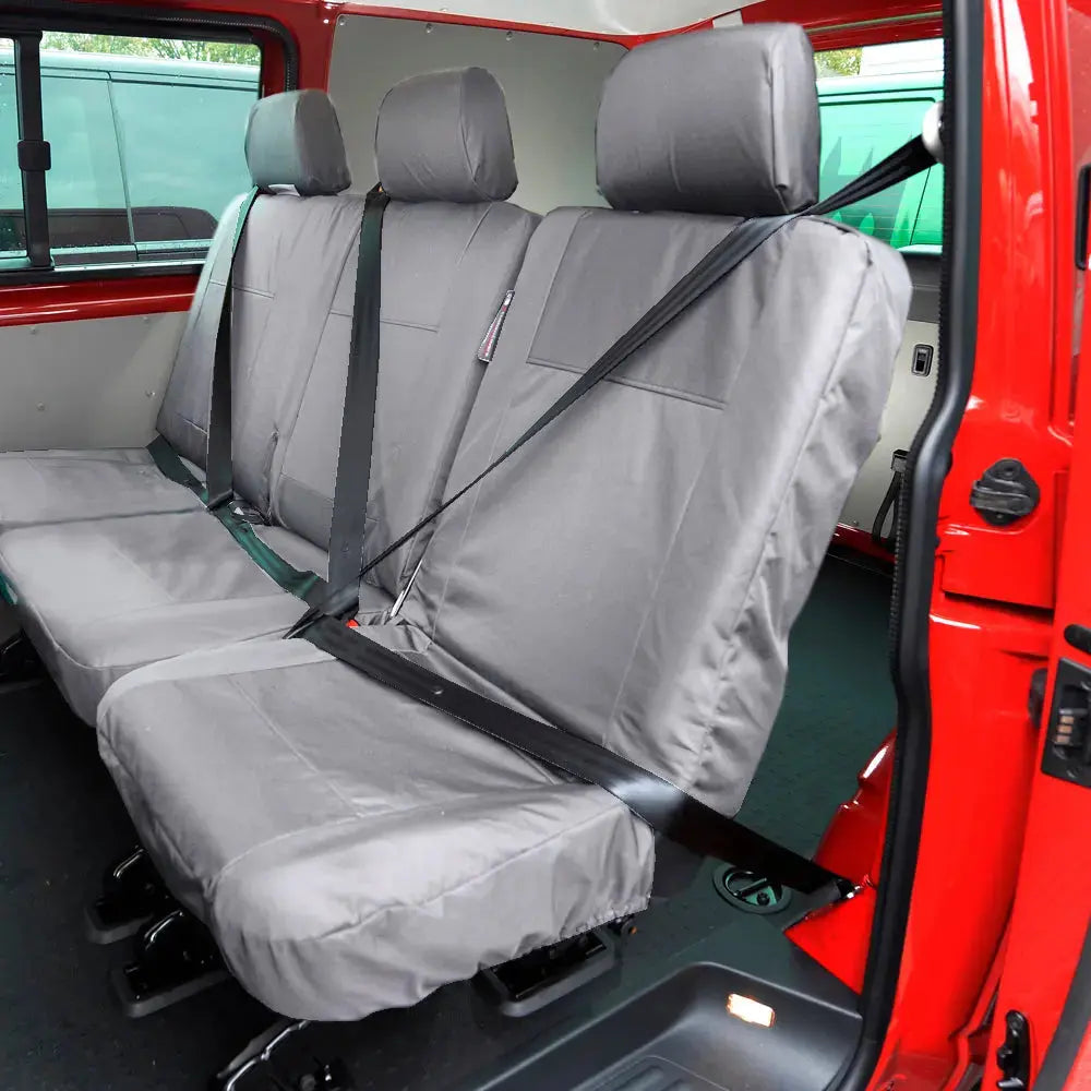 VW T6 / T6.1 Shuttle Tailored PU Seat Covers (2015 Onwards) - UK Custom Covers