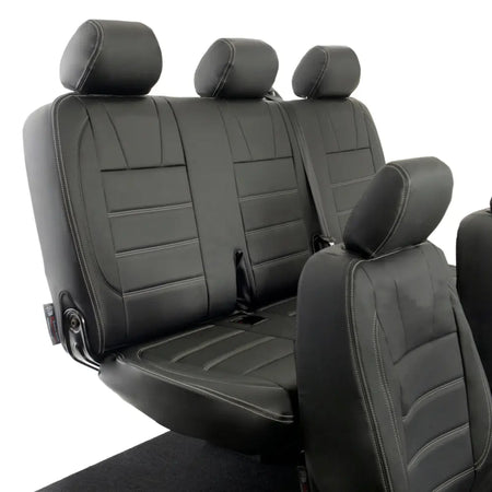 VW T5 / T5.1 Transporter Tailored Leatherette Seat Covers (2003-2015) - UK Custom Covers