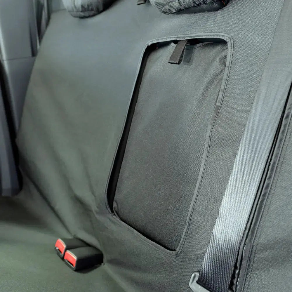 Ford Ranger Tailored PU Seat Covers - Black - UK Custom Covers