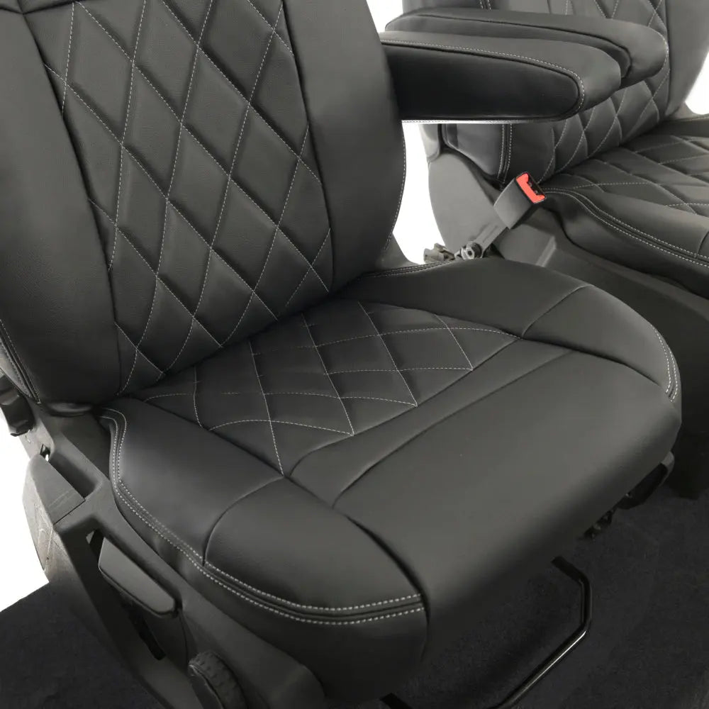 Ford Transit Custom Tailored Leatherette Seat Covers (2013-2023) - UK Custom Covers