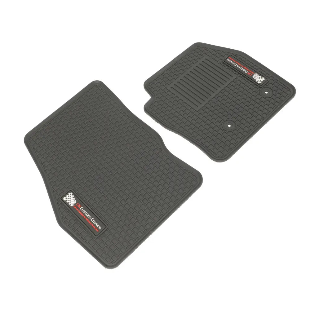 Ford Transit Connect Rubber Floor Mats (2014 Onwards) - UK Custom Covers